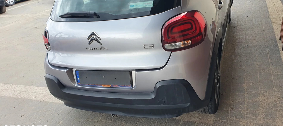 Citroen C3 cena 17900 przebieg: 46000, rok produkcji 2018 z Gniewkowo małe 106